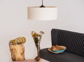 Lampa wisząca LINLIN COVER 50x20 - len