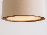 Lampa wisząca LINLIN COVER 50x20 - len