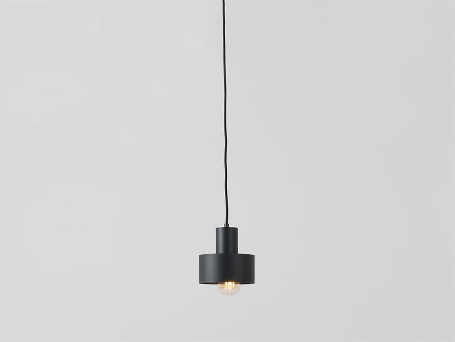 Lampa wisząca FAY 1 S - czarny