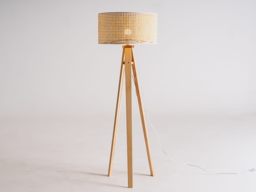Lampa podłogowa FLETE FLOOR 5025 - naturalny