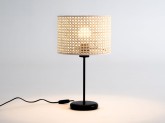 Lampa stołowa FLETE TABLE 26x17 - czarny