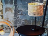 Lampa stołowa FLETE TABLE 26x17 - czarny