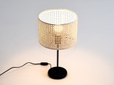 Lampa stołowa FLETE TABLE 26x17 - czarny