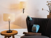 Lampa ścienna FLETE WALL 20x17 - czarny