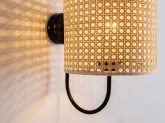 Lampa ścienna FLETE WALL 20x17 - czarny