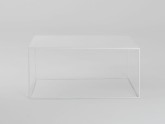 Stół kawowy TENSIO METAL 100x60 - biały