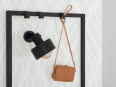 Lampa ścienna FAY WALL PLUS - czarny