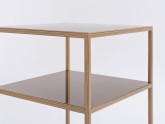 Stolik TENSIO 2 FLOOR METAL 30 - złoty