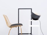 Stolik TENSIO 2 FLOOR METAL 30 - biały