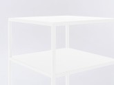 Stolik TENSIO 2 FLOOR METAL 30 - biały