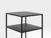 Stolik TENSIO 2 FLOOR METAL 30 - czarny