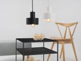Stół kawowy TENSIO 2 FLOOR METAL 50 - czarny