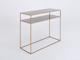 Konsola TENSIO 2 FLOOR METAL 100x35 - złoty