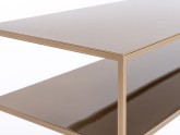 Konsola TENSIO 2 FLOOR METAL 100x35 - złoty