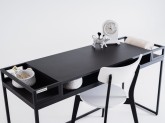 Toaletka Glamm 140 - czarny