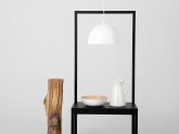 Lampa wisząca LEONARD M - miedziano-biały
