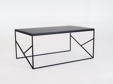 Stół kawowy FANCY BASIC 100x60 - czarny
