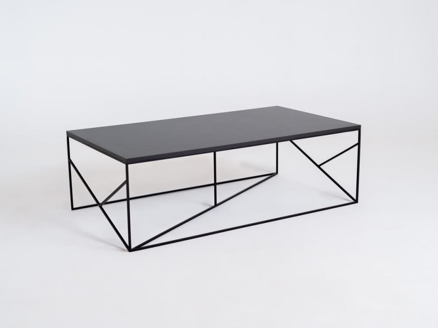 Stół kawowy FANCY BASIC 140x80 - czarny