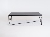Stół kawowy FANCY BASIC 140x80 - czarny