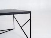 Stół kawowy FANCY BASIC 140x80 - czarny