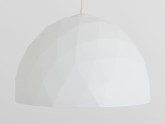 Lampa wisząca LEONARD L - miedziano-biały