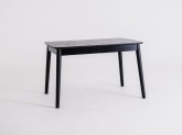 Stół jadalniany ANTON BLACK 120x80 rozkł. - czarny