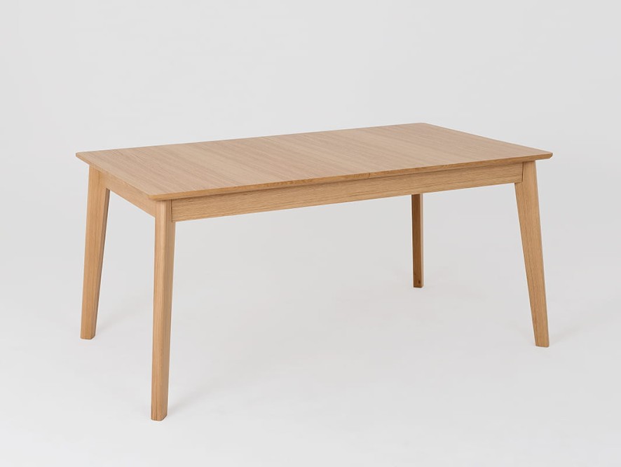 Stół jadalniany WOODYOU 160x90 rozkł. - dąb lity gładki