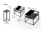 Stolik MATRIX METAL 30