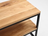 Konsola JULITA SOLID WOOD 180-2F