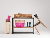 Konsola JULITA SOLID WOOD 75-2F