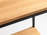 Konsola JULITA SOLID WOOD 75-2F