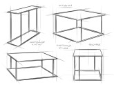 Konsola WALT SOLID WOOD 100