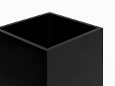 Donica PALMUS 100x35x35 - czarny