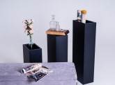Donica PALMUS 60x20x35 - czarny