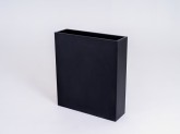 Donica PALMUS 60x20x70 - czarny