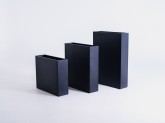 Donica PALMUS 60x20x70 - czarny
