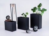 Donica PALMUS 60x35x70 - czarny