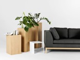 Donica PALMUS 80x35x35 - dąb(3395)
