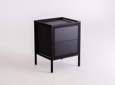 Regał SKAP BLACK 1R1 DRAWER x2