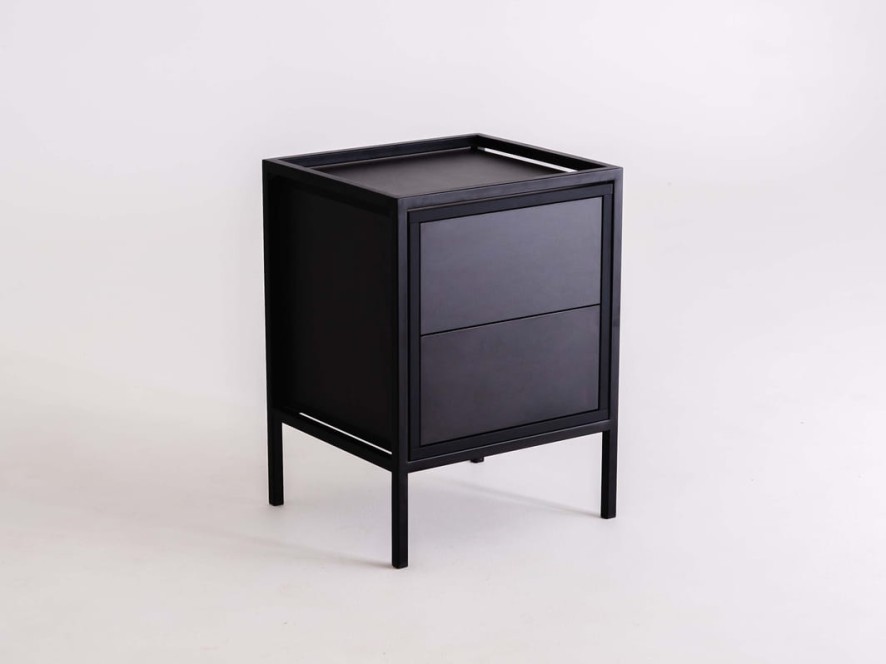 Regał SKAP BLACK 1R1 DRAWER x2