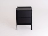 Regał SKAP BLACK 1R1 DRAWER x2
