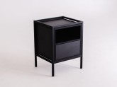 Regał SKAP BLACK 1R1 DRAWER