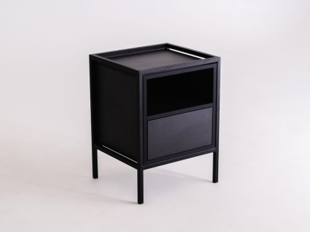Regał SKAP BLACK 1R1 DRAWER