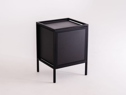 Regał SKAP BLACK 1R1 DOOR