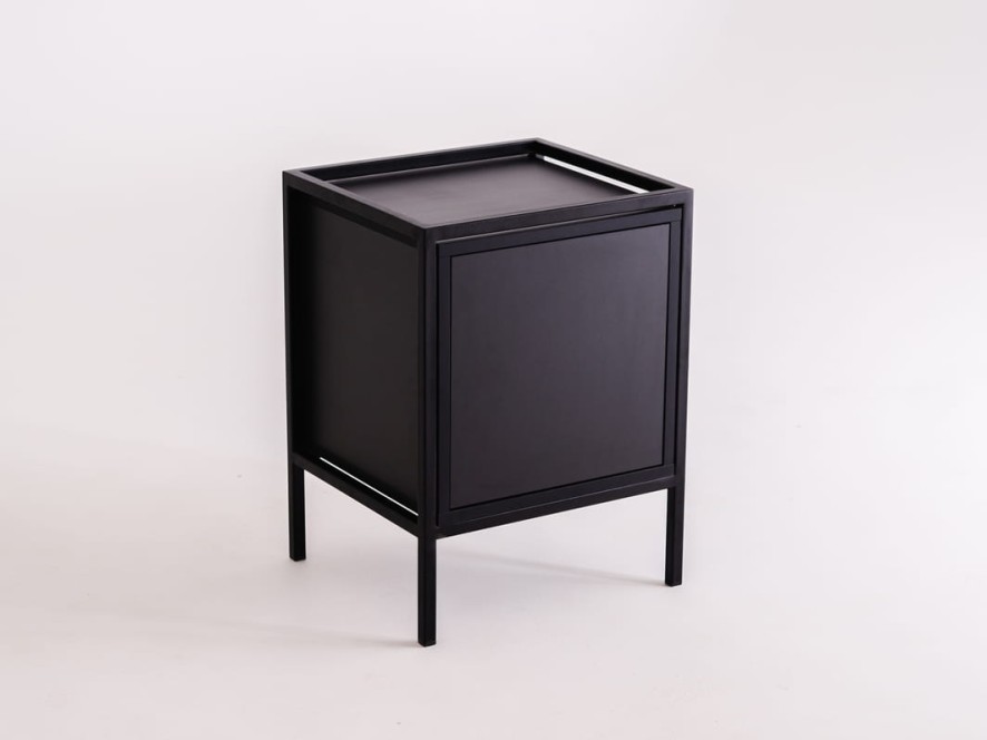 Regał SKAP BLACK 1R1 DOOR