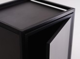Regał SKAP BLACK 1R2 DOOR x2