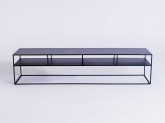 Stolik RTV TENSIO 2 FLOOR METAL 200x45