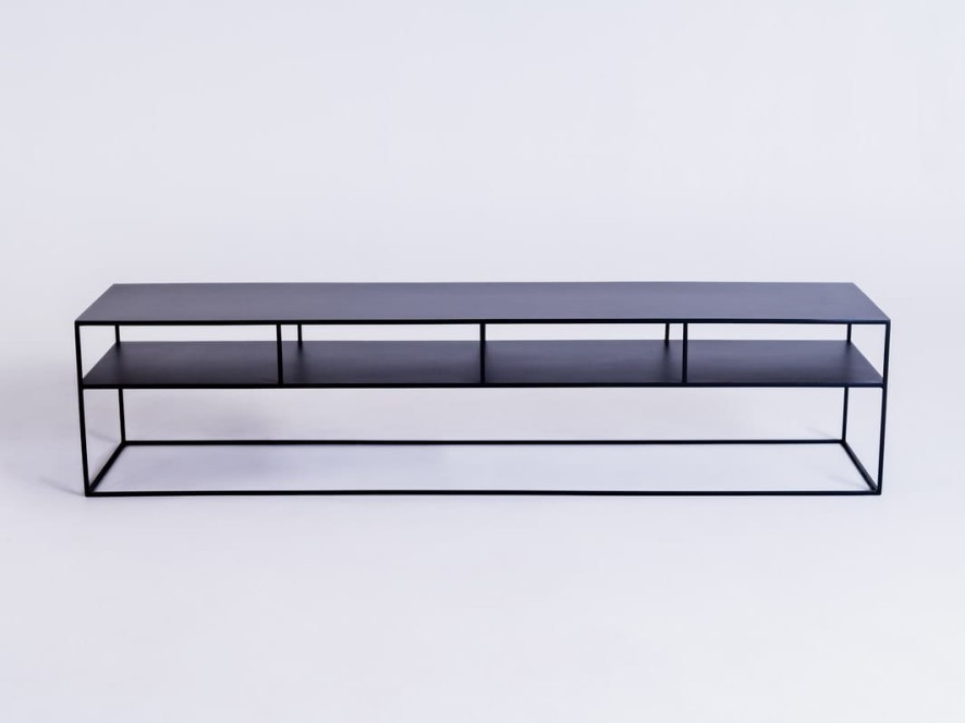 Stolik RTV TENSIO 2 FLOOR METAL 200x45