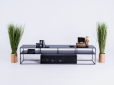Stolik RTV TENSIO 2 FLOOR METAL 200x45