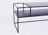 Stolik RTV SENSO FLOWER METAL 120x45 L